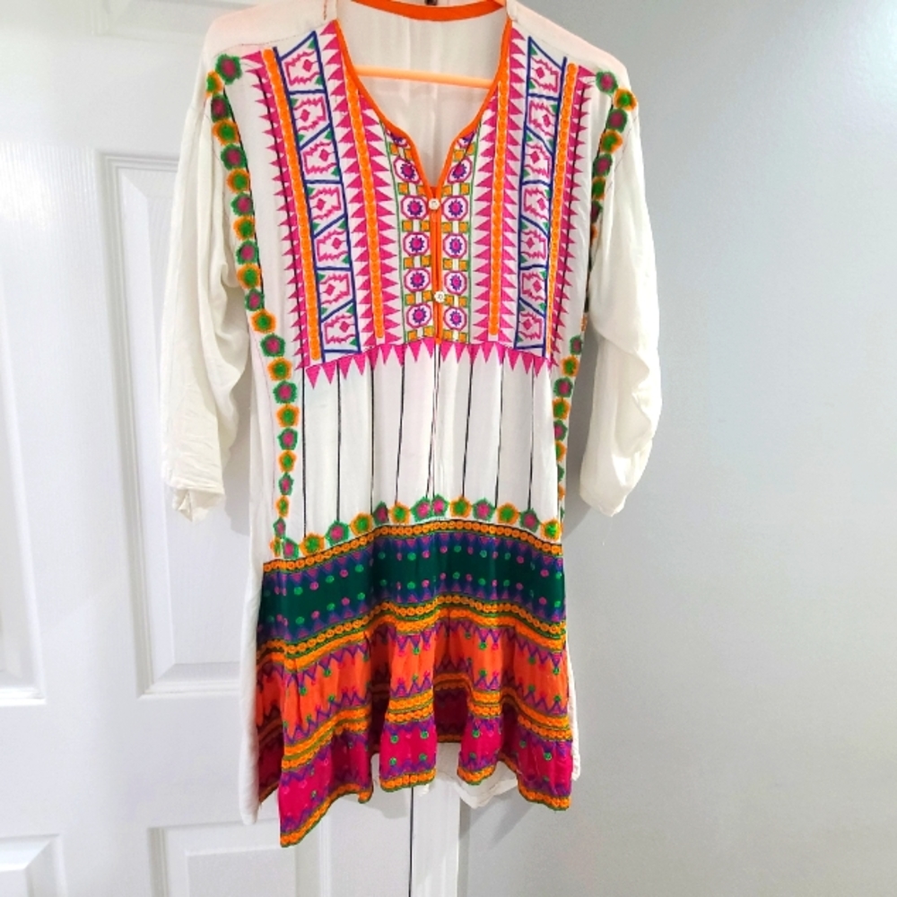 Bohemian style dress
